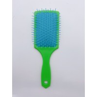 Fashion Massage Paddle Plastic Cushion Base Hair Brush