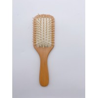 Travel Small Natural Bamboo Tooth Massage Wooden Hair Brush